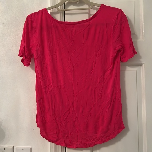 Joe Fresh Soft Essential Slub Tee Pink - Picture 3 of 7